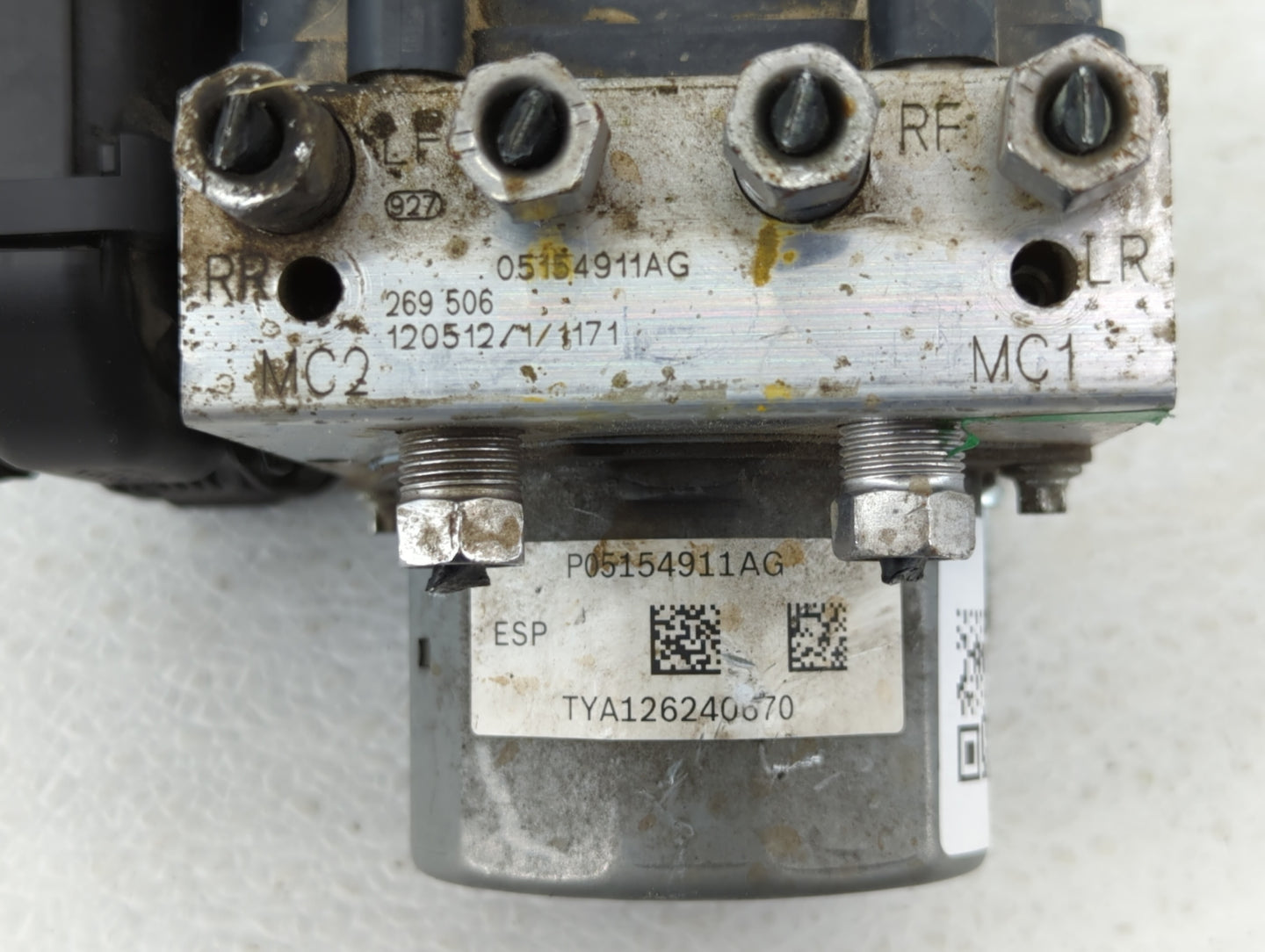 2012 Dodge Caravan ABS Pump Control Module Replacement P/N:P05154911AD P05154911AE, P05154911AG Fits OEM Used Auto Parts - O