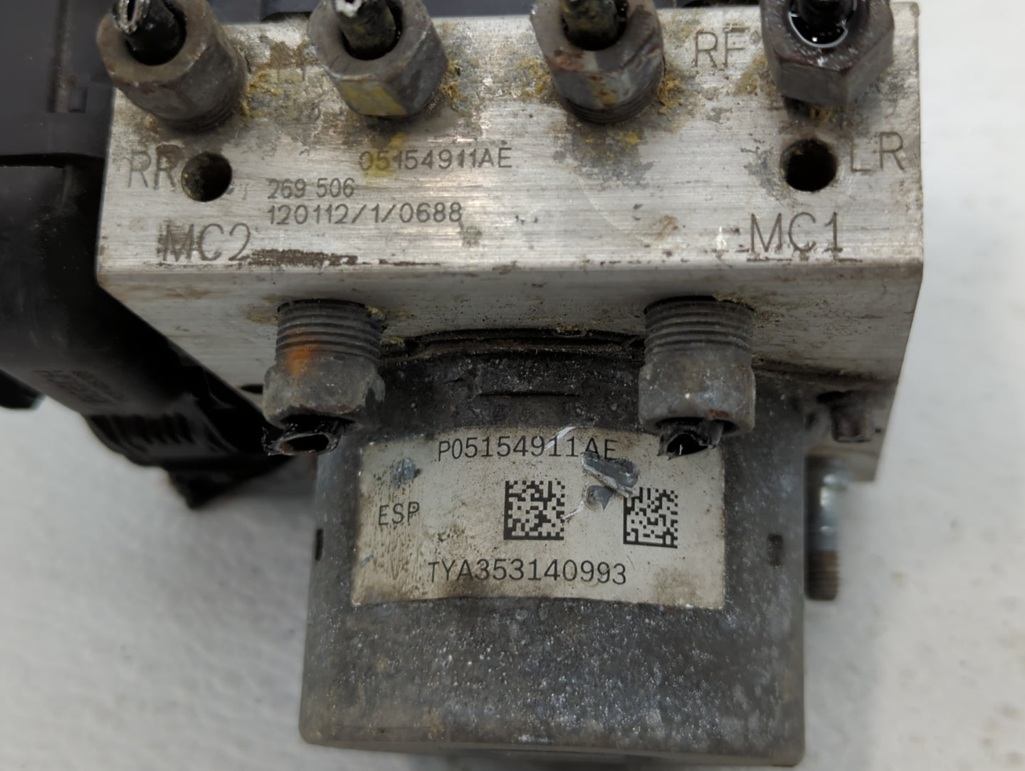 2012 Dodge Caravan ABS Pump Control Module Replacement P/N:P05154911AG P05154911AD, P05154911AE Fits OEM Used Auto Parts - O