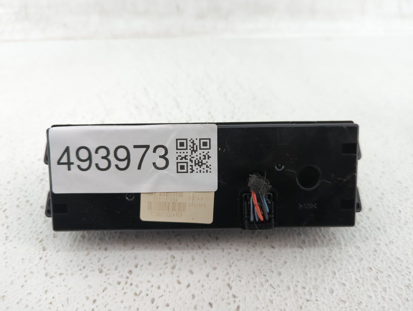 2012 Dodge Caravan Climate Control Module Temperature AC/Heater Replacement P/N:55111312AC P55111240AK Fits OEM Used Auto Pa