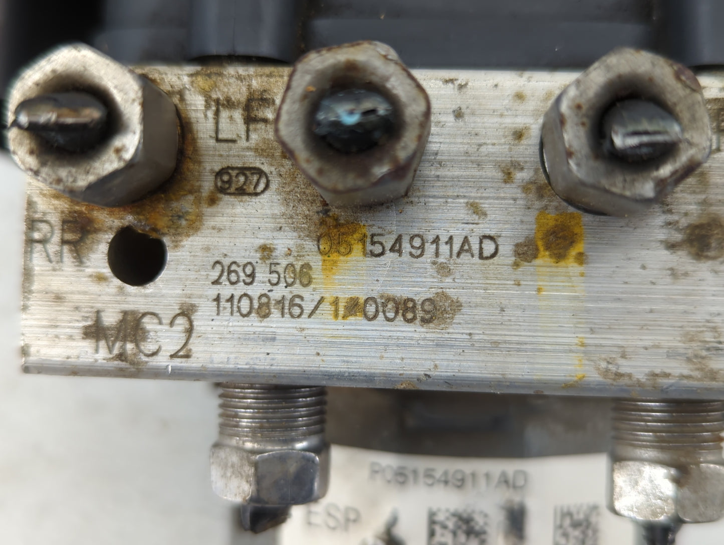 2012 Dodge Caravan ABS Pump Control Module Replacement P/N:P05154911AG P05154911AD, P05154911AE Fits OEM Used Auto Parts - O