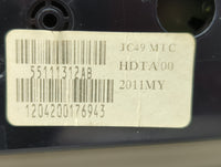 2012 Dodge Caravan Climate Control Module Temperature AC/Heater Replacement P/N:55111312AB Fits OEM Used Auto Parts - Oemuse