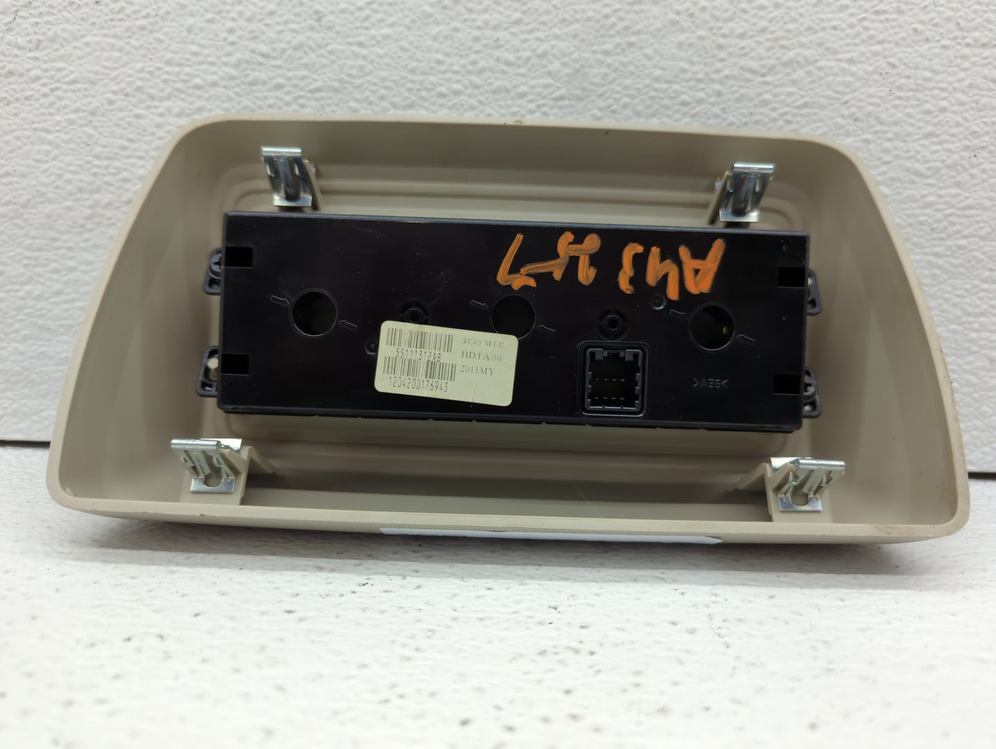 2012 Dodge Caravan Climate Control Module Temperature AC/Heater Replacement P/N:55111312AB Fits OEM Used Auto Parts - Oemuse