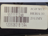 2012 Dodge Caravan Climate Control Module Temperature AC/Heater Replacement P/N:55111312AB Fits OEM Used Auto Parts - Oemuse