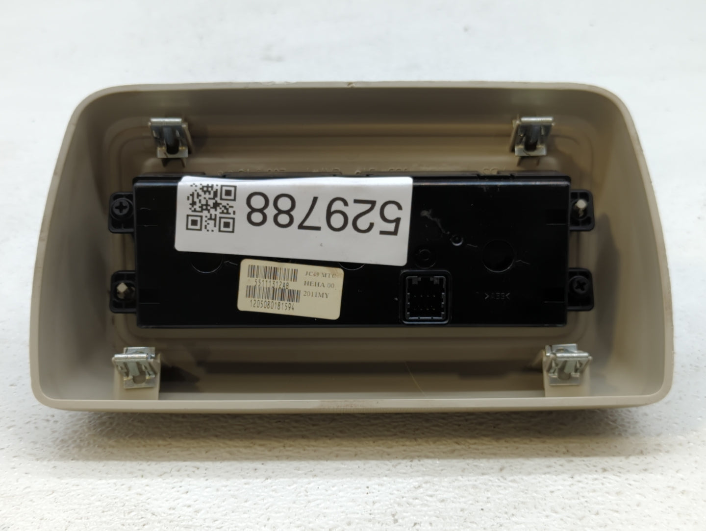 2012 Dodge Caravan Climate Control Module Temperature AC/Heater Replacement P/N:55111312AB Fits OEM Used Auto Parts - Oemuse