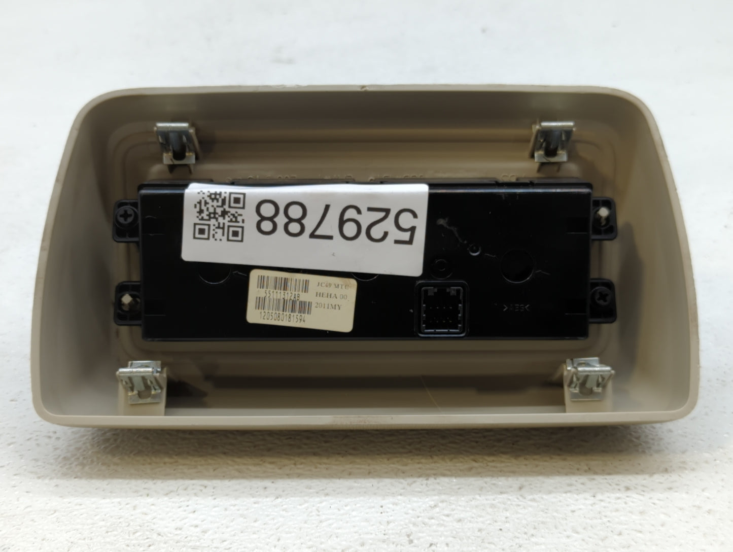 2012 Dodge Caravan Climate Control Module Temperature AC/Heater Replacement P/N:55111312AB Fits OEM Used Auto Parts - Oemuse