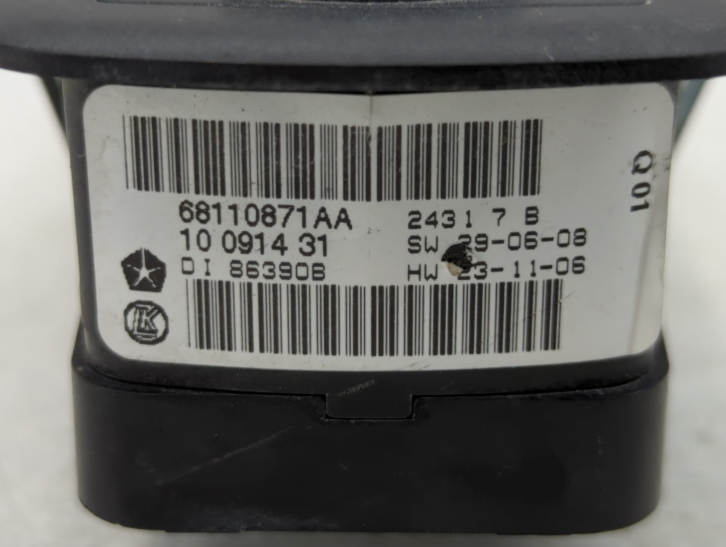 2012 Dodge Caravan Master Power Window Switch Replacement Driver Side Left P/N:68110871AA Fits OEM Used Auto Parts - Oemused