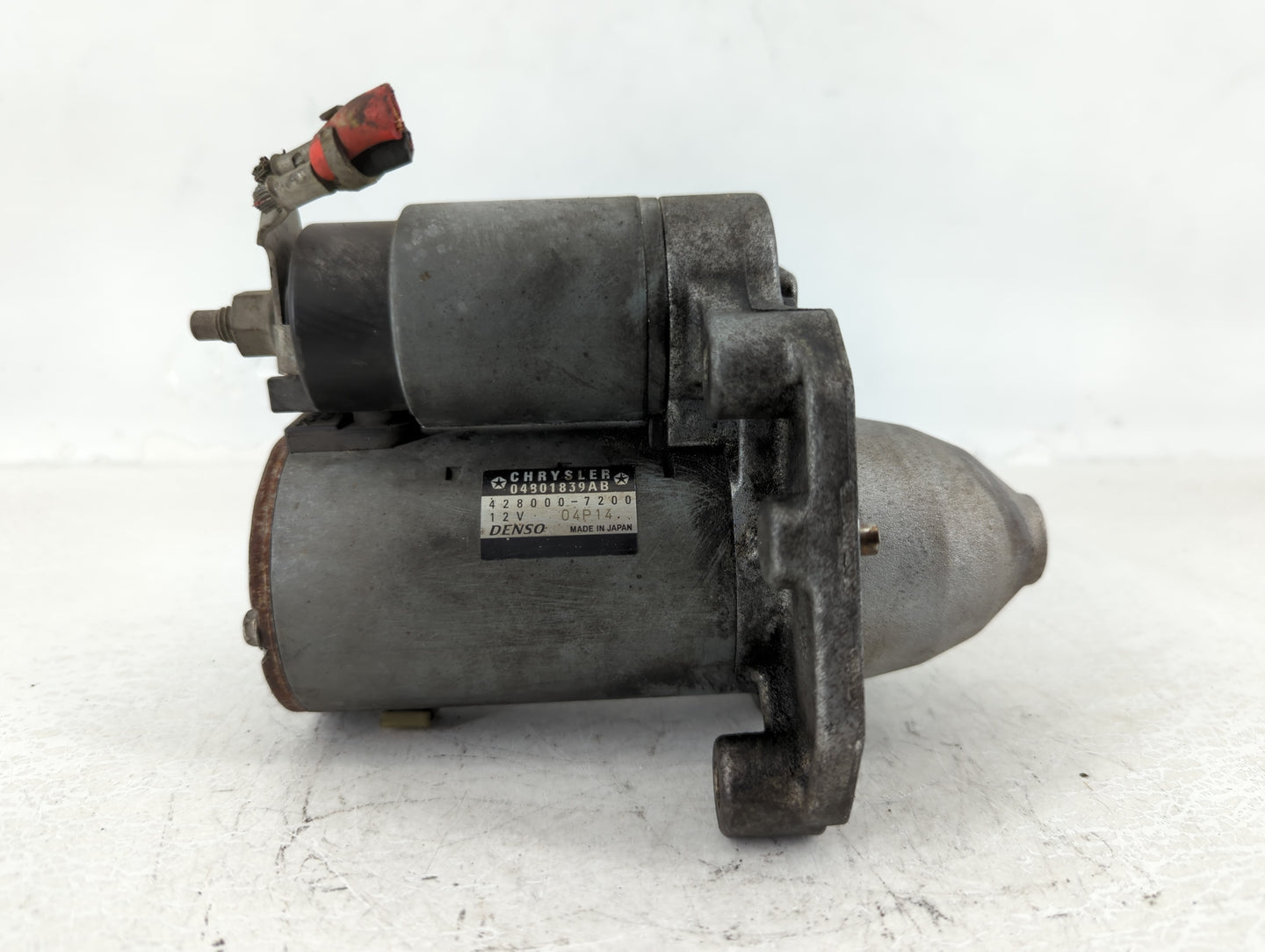 2012 Dodge Caravan Car Starter Motor Solenoid OEM P/N:04801839AB 428000-7200 Fits OEM Used Auto Parts - Oemusedautoparts1.co