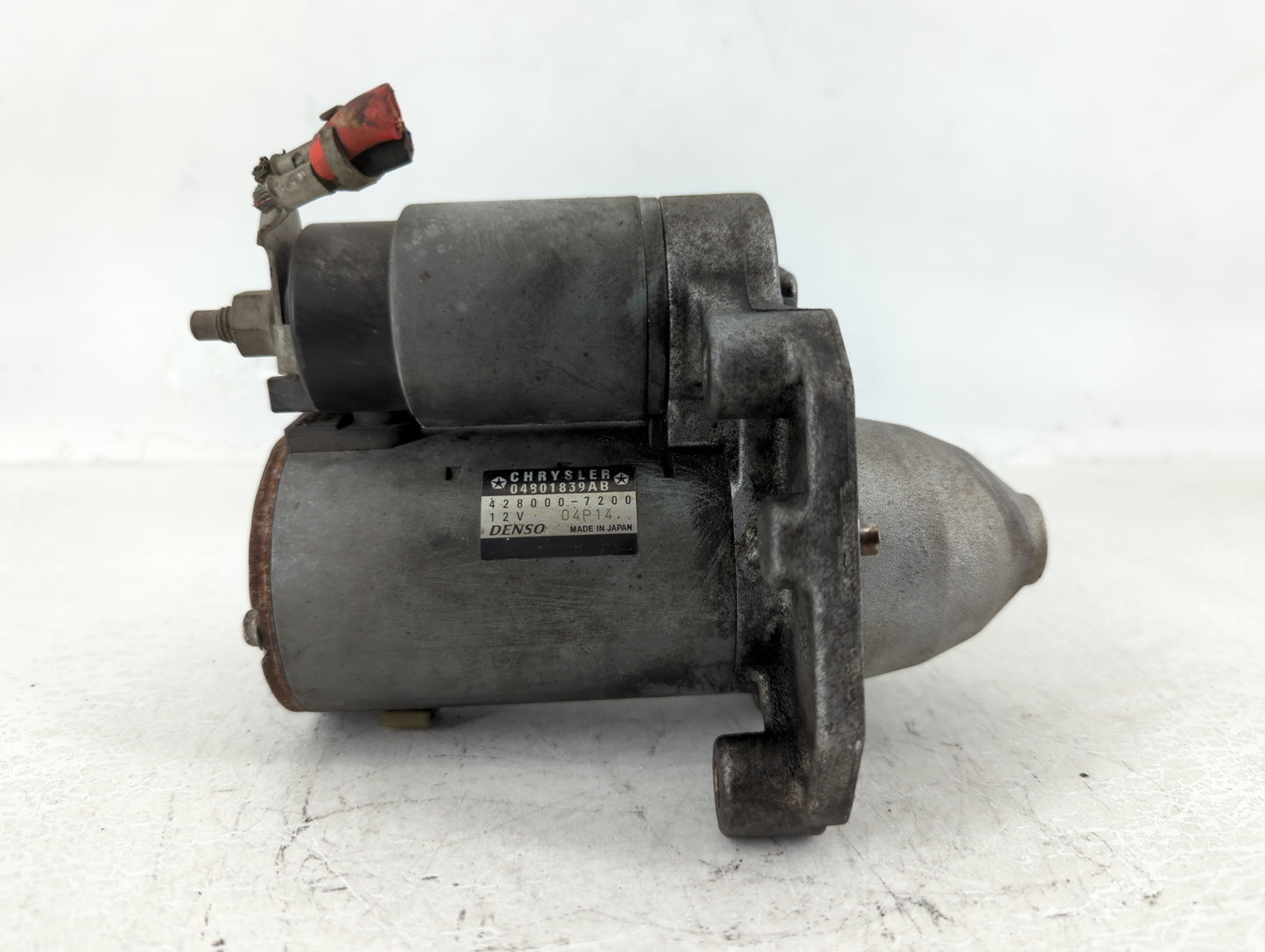 2012 Dodge Caravan Car Starter Motor Solenoid OEM P/N:04801839AB 428000-7200 Fits OEM Used Auto Parts - Oemusedautoparts1.co