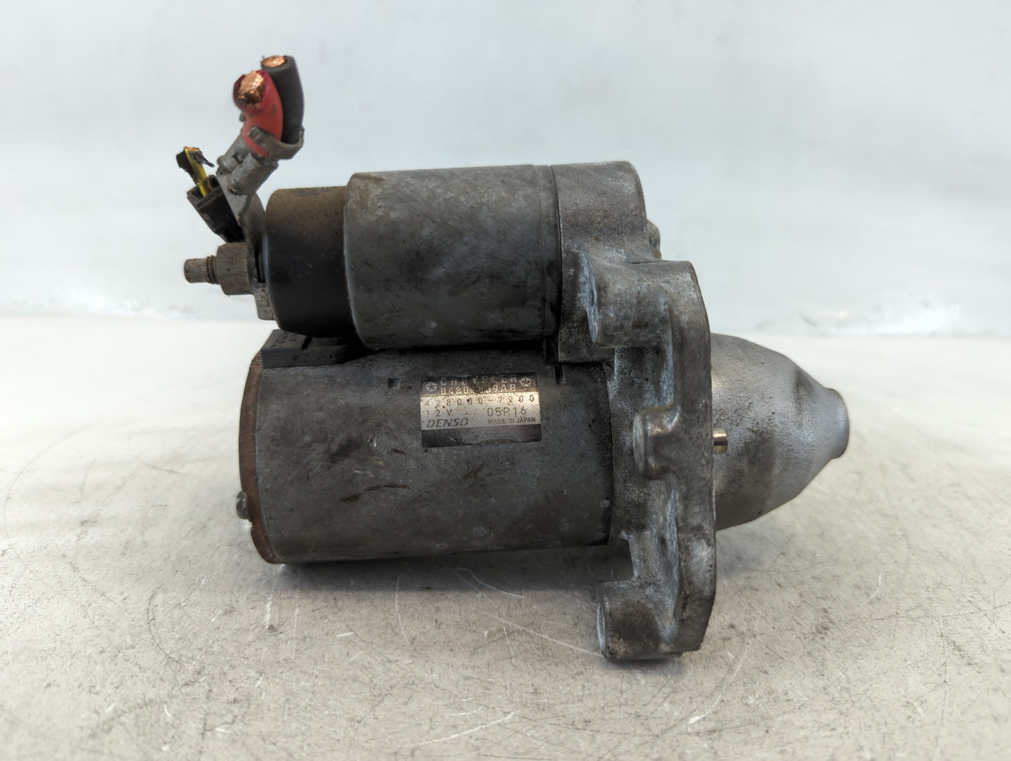 2012 Dodge Caravan Car Starter Motor Solenoid OEM P/N:428000-7200 04801839AB Fits OEM Used Auto Parts - Oemusedautoparts1.co