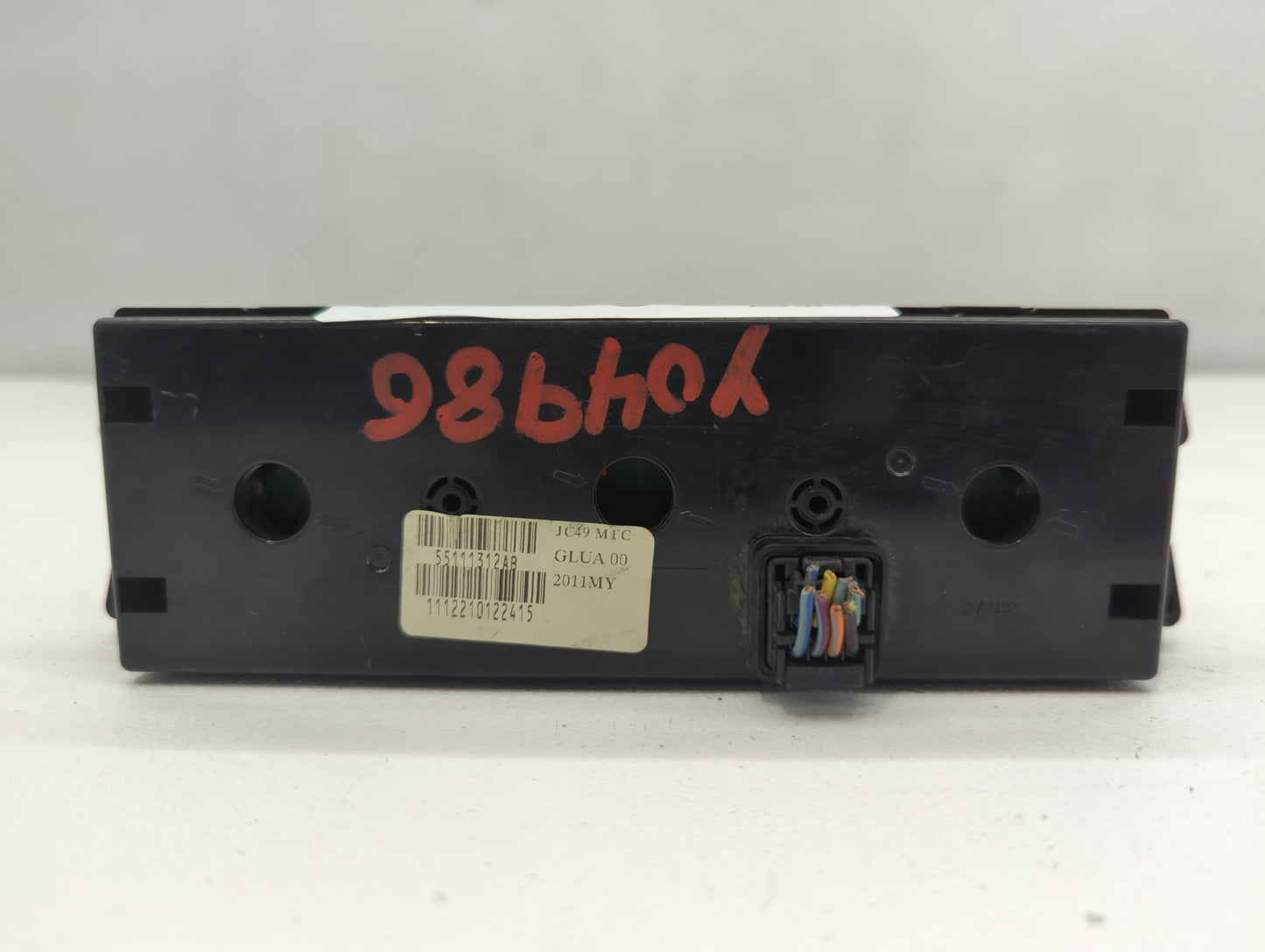 2012 Dodge Caravan Climate Control Module Temperature AC/Heater Replacement P/N:1112210122415 55111312AB Fits OEM Used Auto 