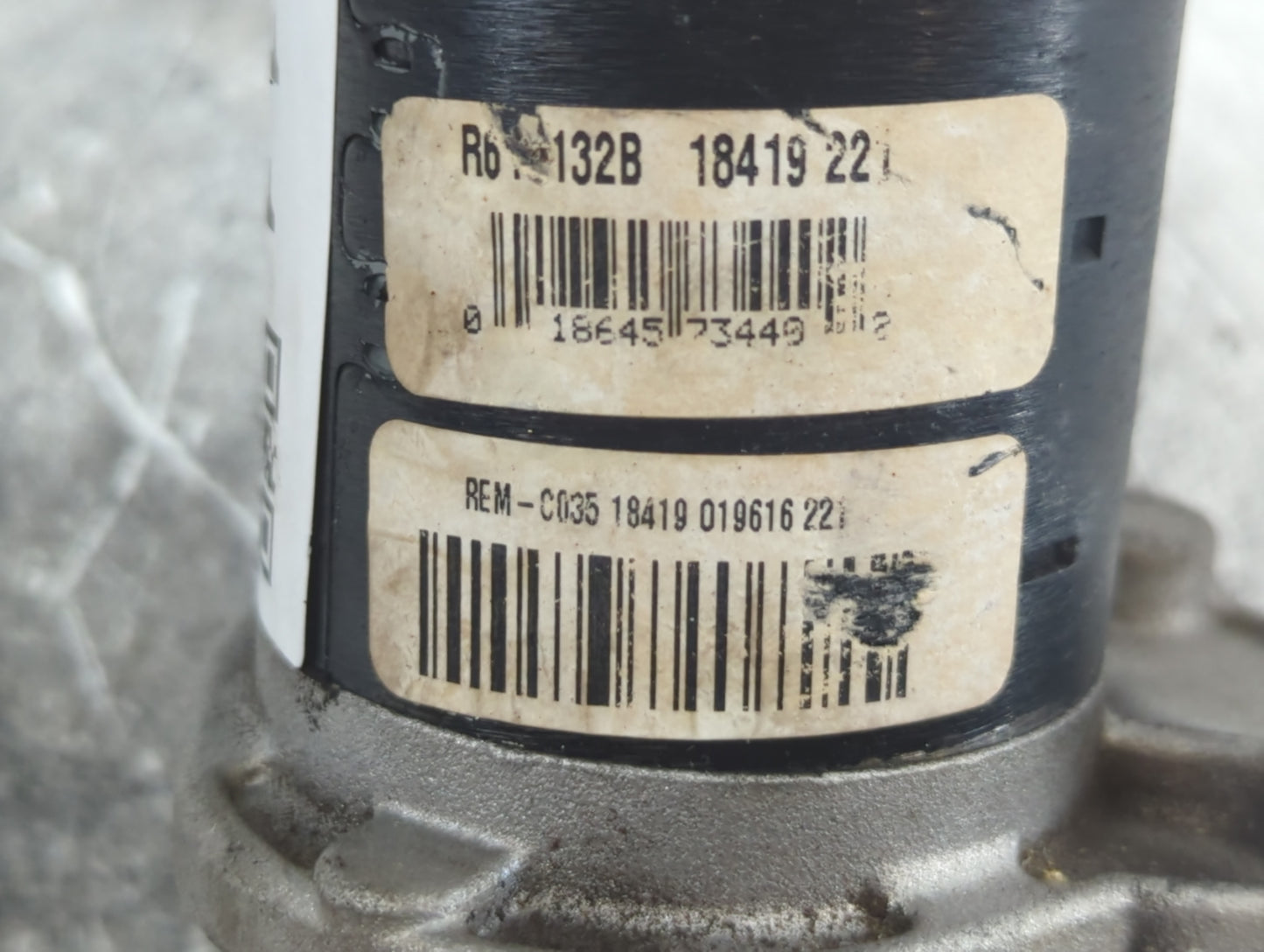 2012 Dodge Caravan Car Starter Motor Solenoid OEM P/N:18645 23449 132B 18419 22 Fits OEM Used Auto Parts - Oemusedautoparts1