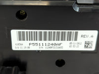 2012 Dodge Caravan Climate Control Module Temperature AC/Heater Replacement P/N:P55111240AF Fits OEM Used Auto Parts - Oemus