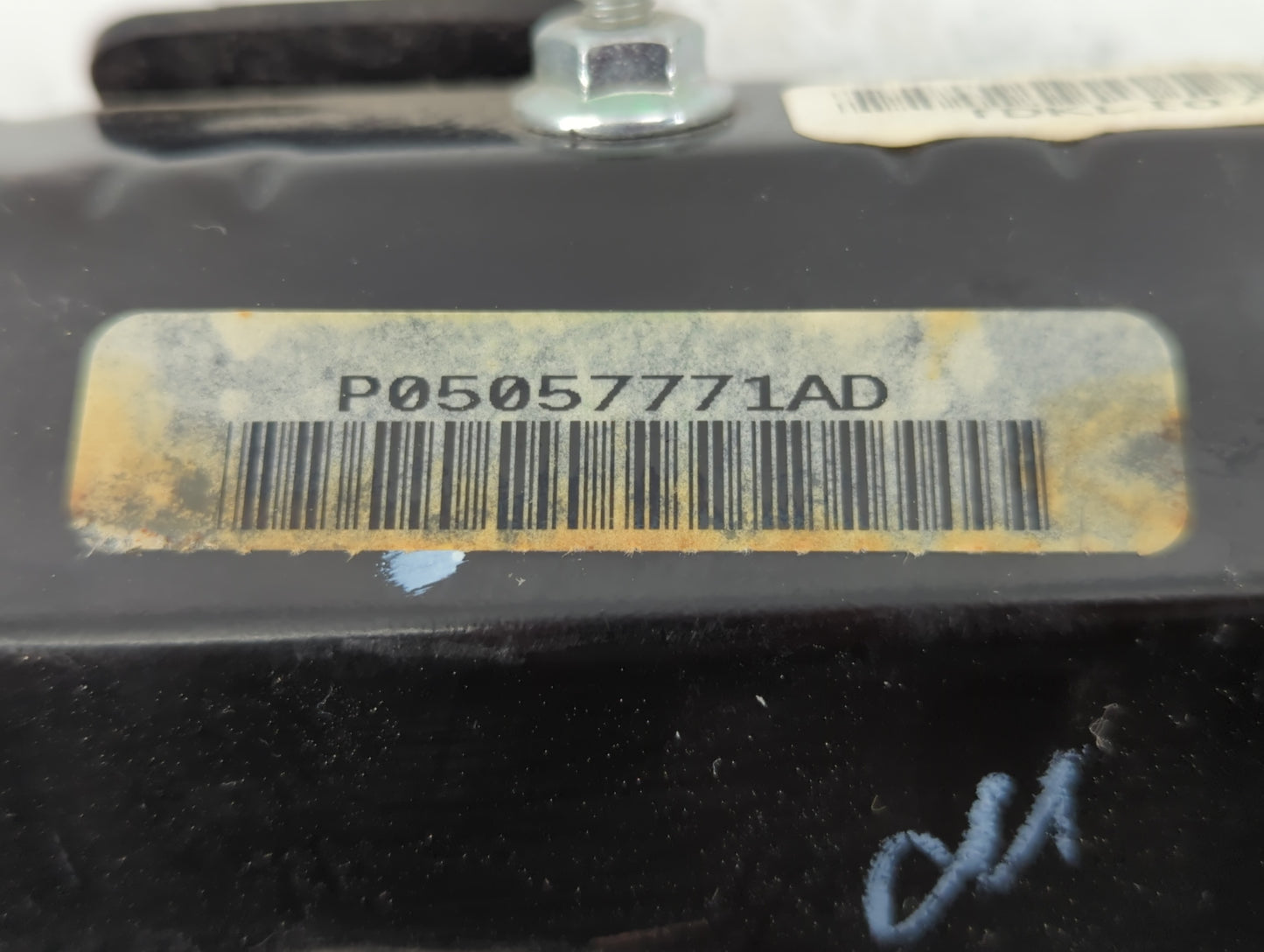 2012 Dodge Caravan Air Bag Passenger Right Knee OEM P/N:P05057771AF Fits Fits 2013 2014 2015 2016 2017 2018 2019 2020 OEM Us