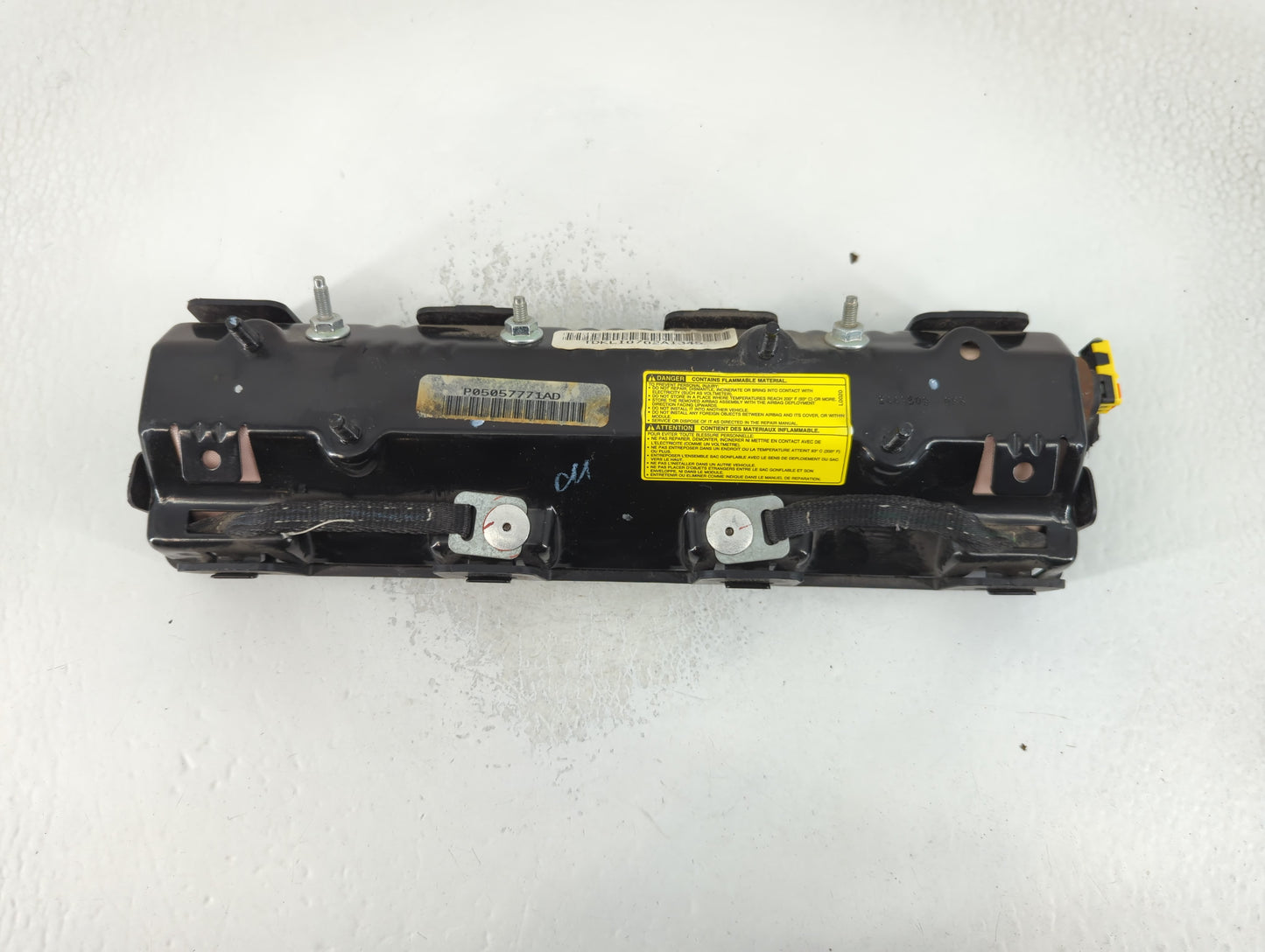 2012 Dodge Caravan Air Bag Passenger Right Knee OEM P/N:P05057771AF Fits Fits 2013 2014 2015 2016 2017 2018 2019 2020 OEM Us