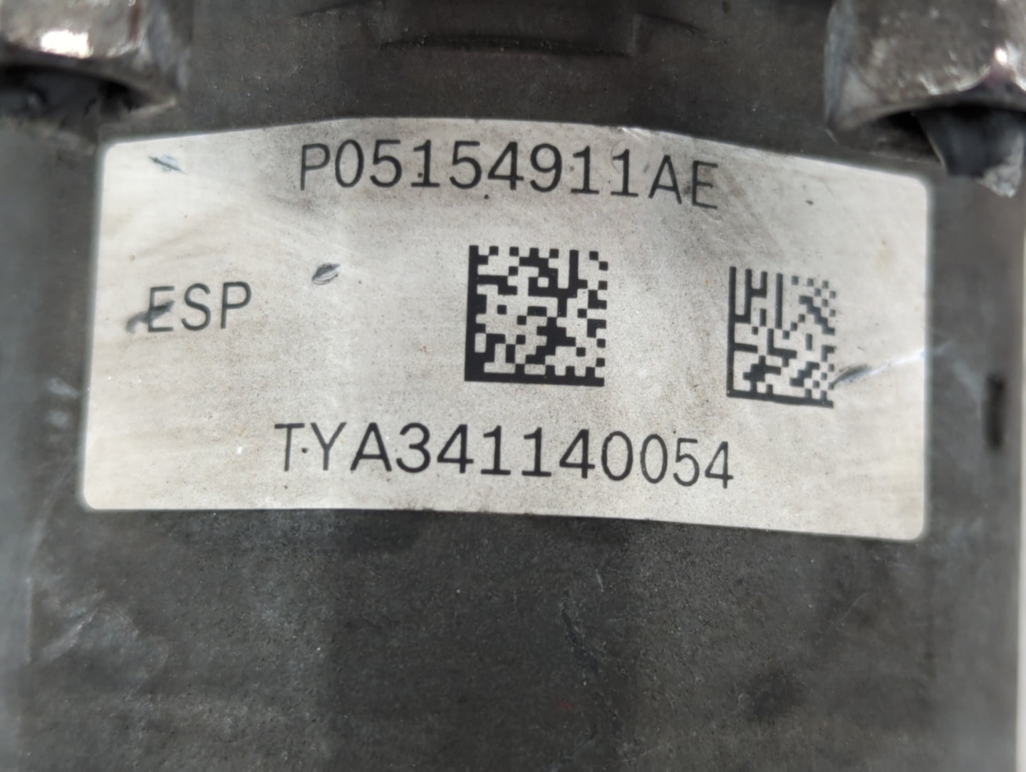 2012 Dodge Caravan ABS Pump Control Module Replacement P/N:P05154911AE Fits OEM Used Auto Parts - Oemusedautoparts1.com