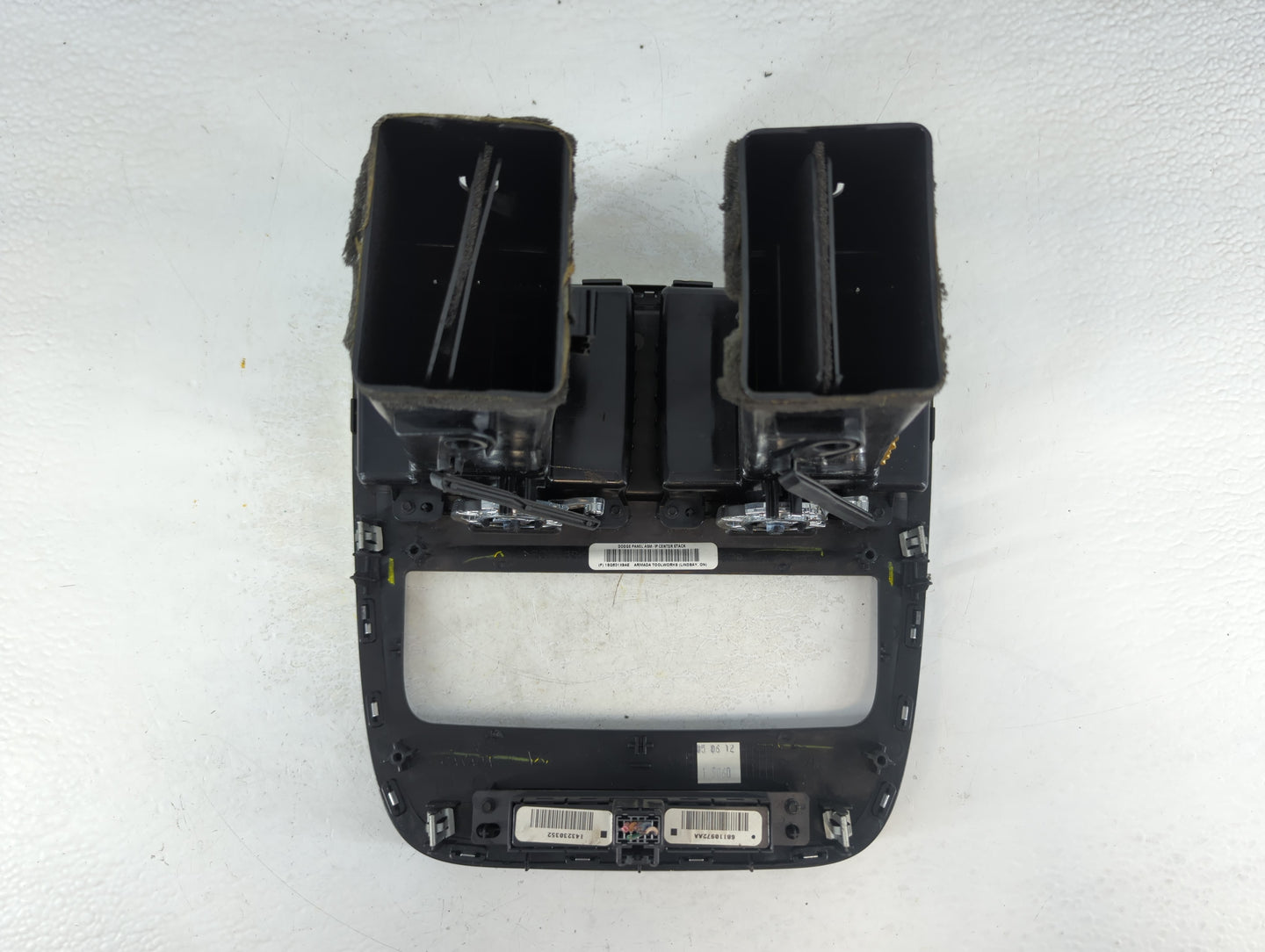 2012 Dodge Caravan Climate Control Module Temperature AC/Heater Replacement P/N:1SQ52DX9AH 600196904 Fits OEM Used Auto Part