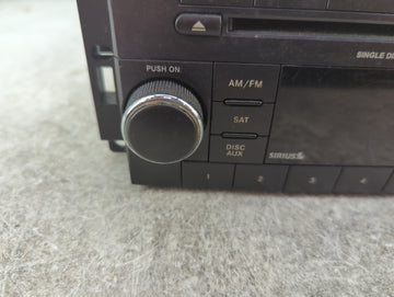 2012-2014 Dodge Challenger Radio AM FM Cd Player Receiver Replacement P/N:P05091197AB 05091197AB OEM Used Auto Parts