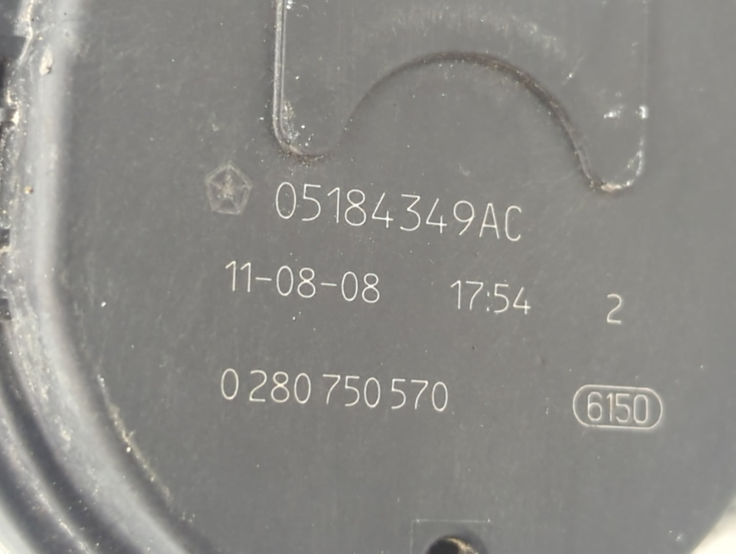 2011-2022 Dodge Challenger Throttle Body P/N:05184349AC 05184349AF Fits OEM Used Auto Parts - Oemusedautoparts1.com