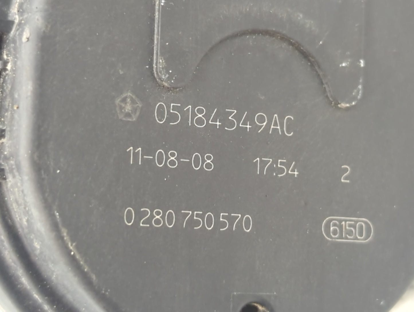 2011-2022 Dodge Challenger Throttle Body P/N:05184349AC 05184349AF Fits OEM Used Auto Parts - Oemusedautoparts1.com
