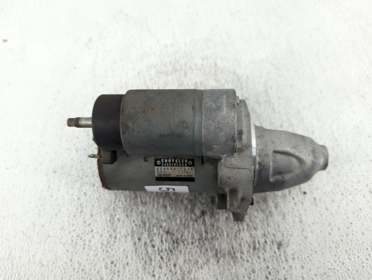 2011-2016 Dodge Challenger Car Starter Motor Solenoid OEM P/N:428000-7210 04801852AB Fits Fits 2011 2012 2013 2014 2015 2016