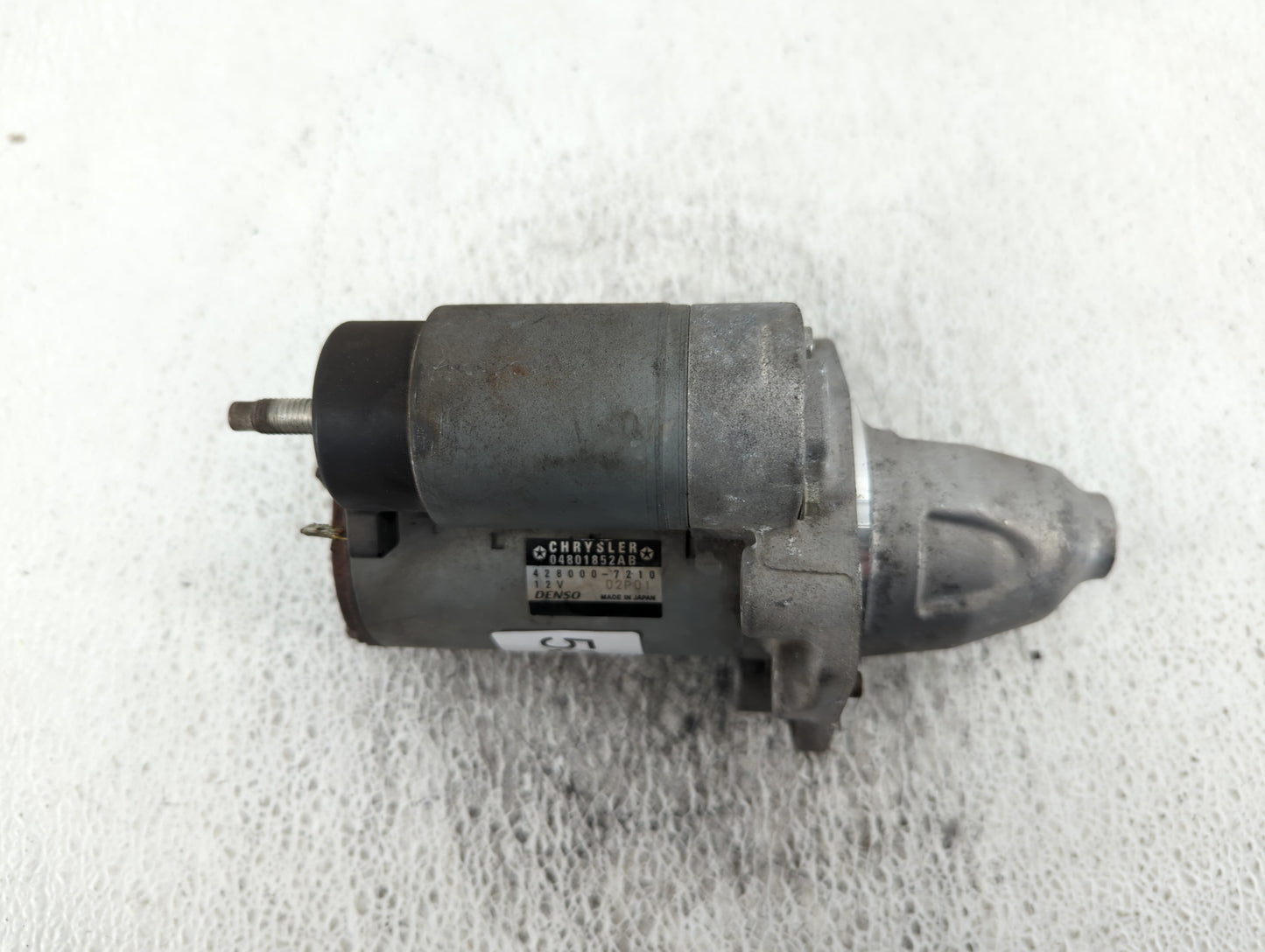 2011-2016 Dodge Challenger Car Starter Motor Solenoid OEM P/N:428000-7210 04801852AB Fits Fits 2011 2012 2013 2014 2015 2016