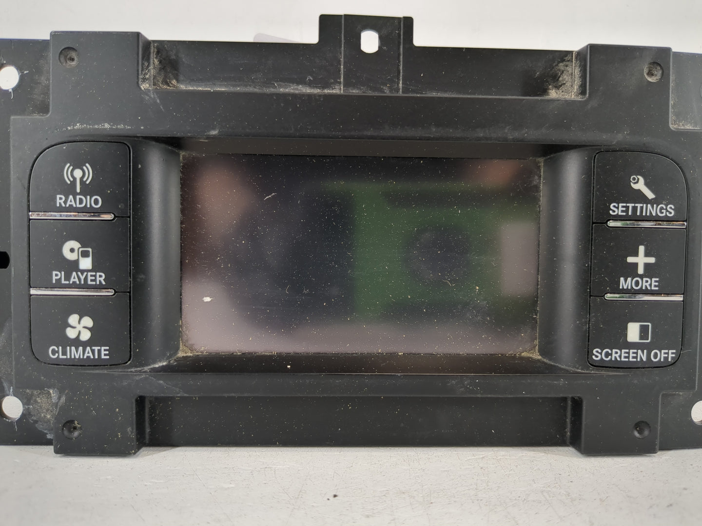 2012 Dodge Charger Radio AM FM Cd Player Receiver Replacement P/N:05064630AH Fits OEM Used Auto Parts - Oemusedautoparts1.co