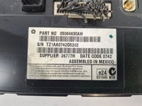 2012 Dodge Charger Radio AM FM Cd Player Receiver Replacement P/N:05064630AH Fits OEM Used Auto Parts - Oemusedautoparts1.co