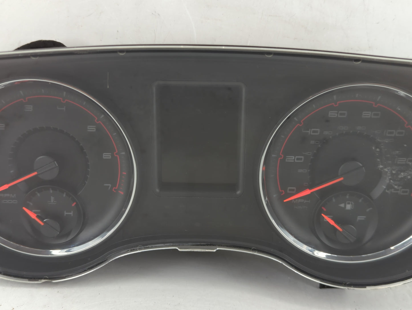 2012 Dodge Charger Instrument Cluster Speedometer Gauges P/N:P56046416AH Fits OEM Used Auto Parts - Oemusedautoparts1.com