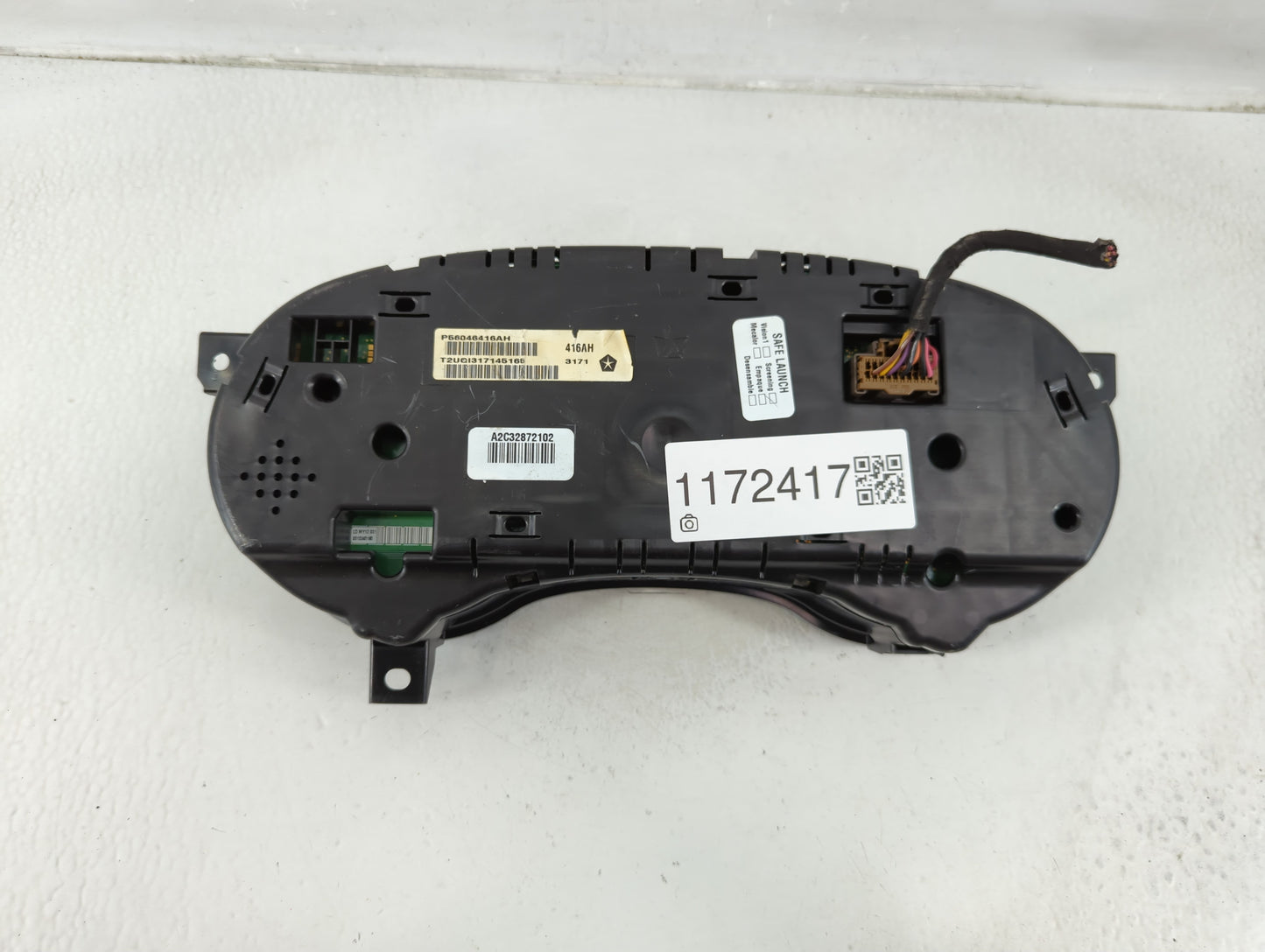 2012 Dodge Charger Instrument Cluster Speedometer Gauges P/N:P56046416AH Fits OEM Used Auto Parts - Oemusedautoparts1.com