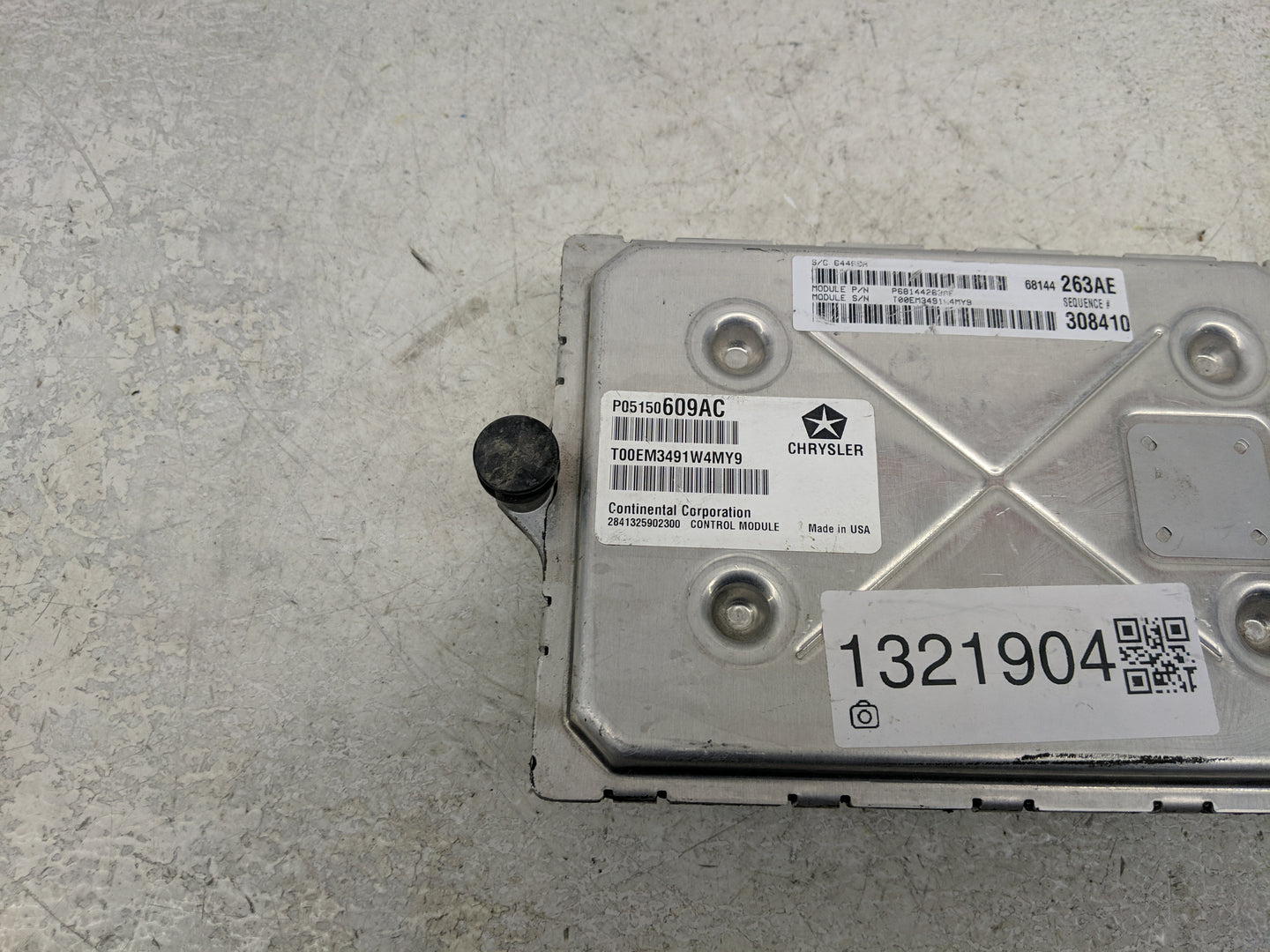 2012 Dodge Charger PCM Engine Control Computer ECU ECM PCU OEM P/N:P05150609AC Fits OEM Used Auto Parts - Oemusedautoparts1.