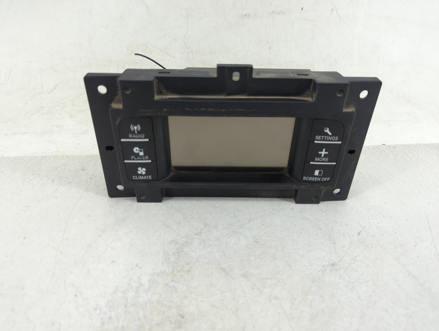 2012 Dodge Charger Radio AM FM Cd Player Receiver Replacement P/N:05064630AH Fits Fits 2015 2016 OEM Used Auto Parts - Oemus