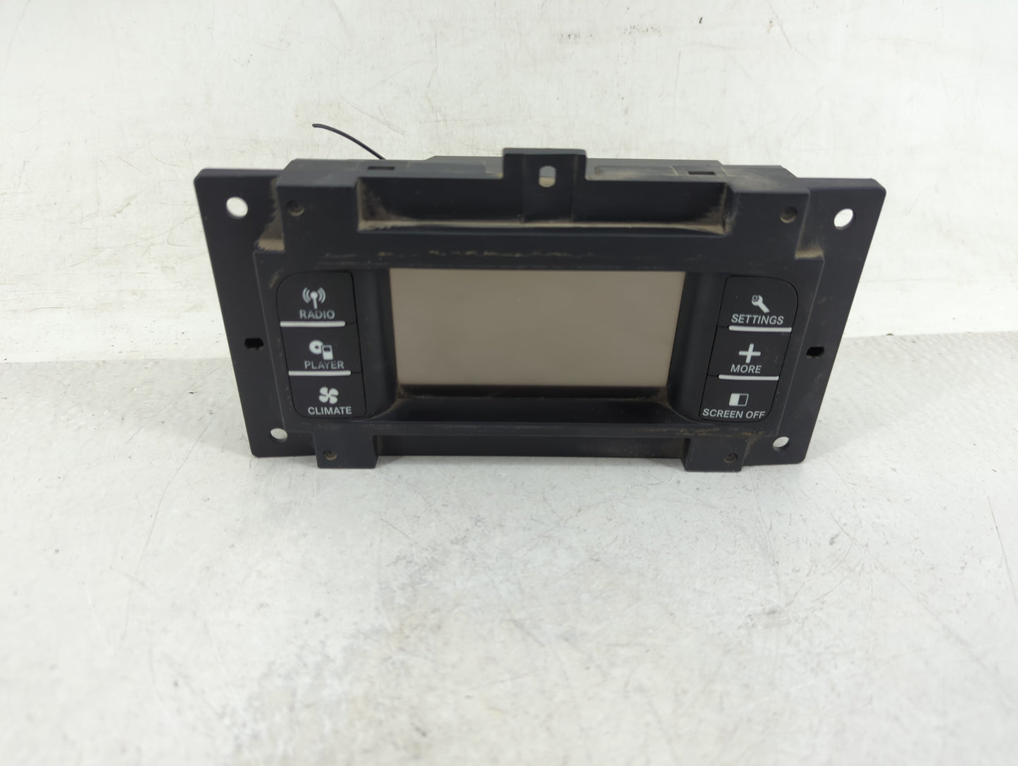 2012 Dodge Charger Radio AM FM Cd Player Receiver Replacement P/N:05064630AH Fits Fits 2015 2016 OEM Used Auto Parts - Oemus