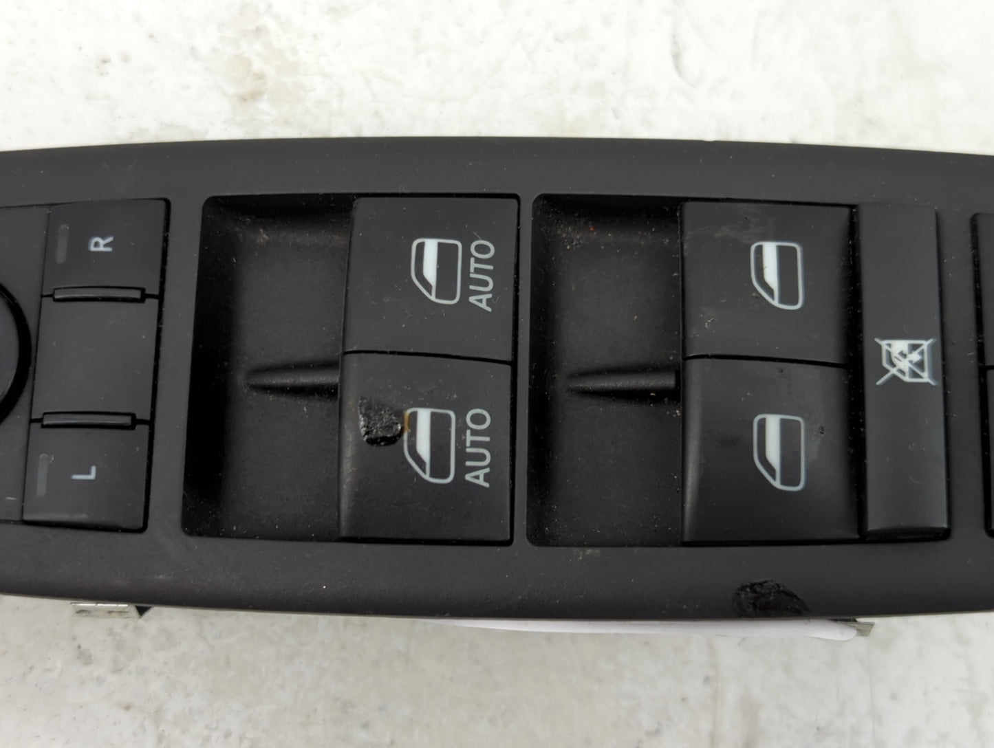 2011-2014 Dodge Charger Master Power Window Switch Replacement Driver Side Left P/N:68455275AA Fits OEM Used Auto Parts - Oe