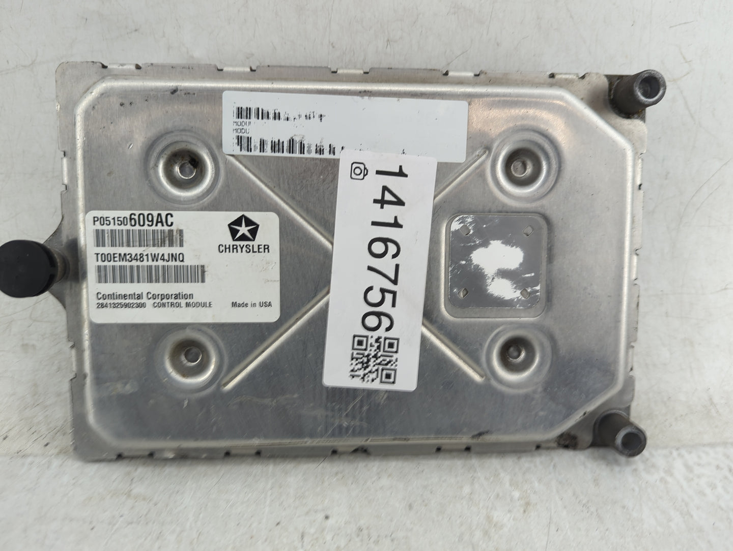2012 Dodge Charger PCM Engine Control Computer ECU ECM PCU OEM P/N:P05150609AC P05150730AC Fits OEM Used Auto Parts - Oemuse
