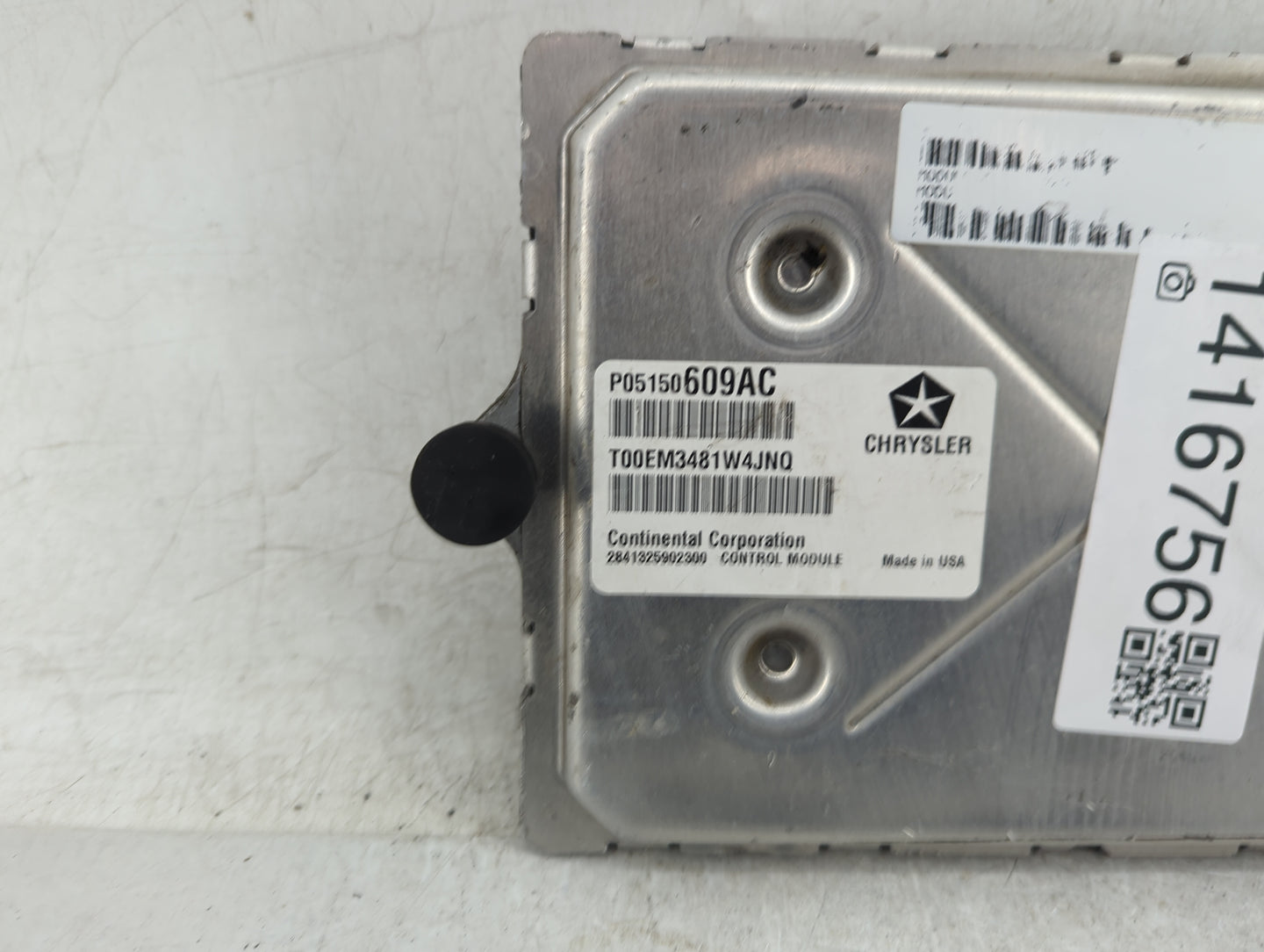 2012 Dodge Charger PCM Engine Control Computer ECU ECM PCU OEM P/N:P05150609AC P05150730AC Fits OEM Used Auto Parts - Oemuse