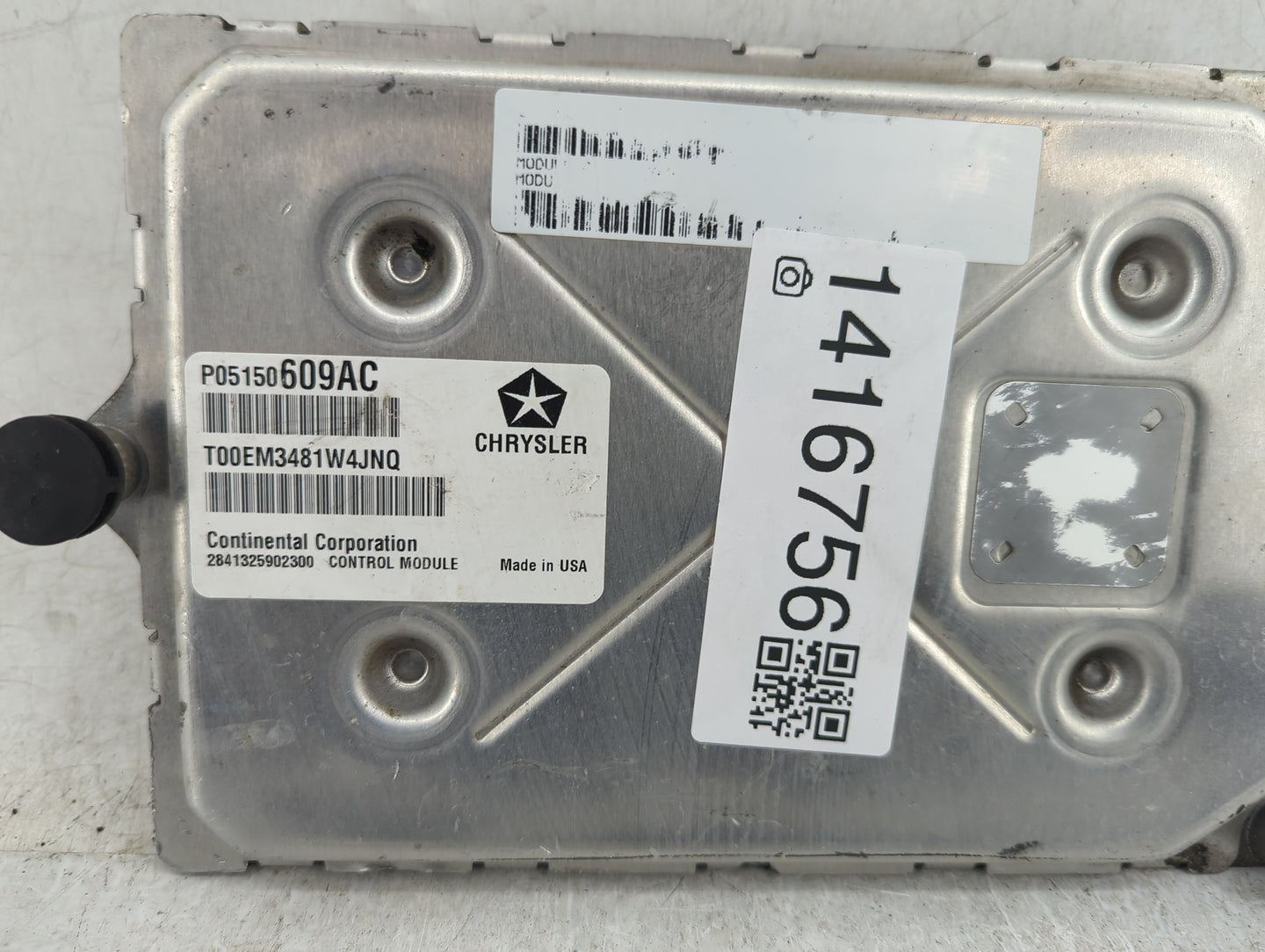 2012 Dodge Charger PCM Engine Control Computer ECU ECM PCU OEM P/N:P05150609AC P05150730AC Fits OEM Used Auto Parts - Oemuse