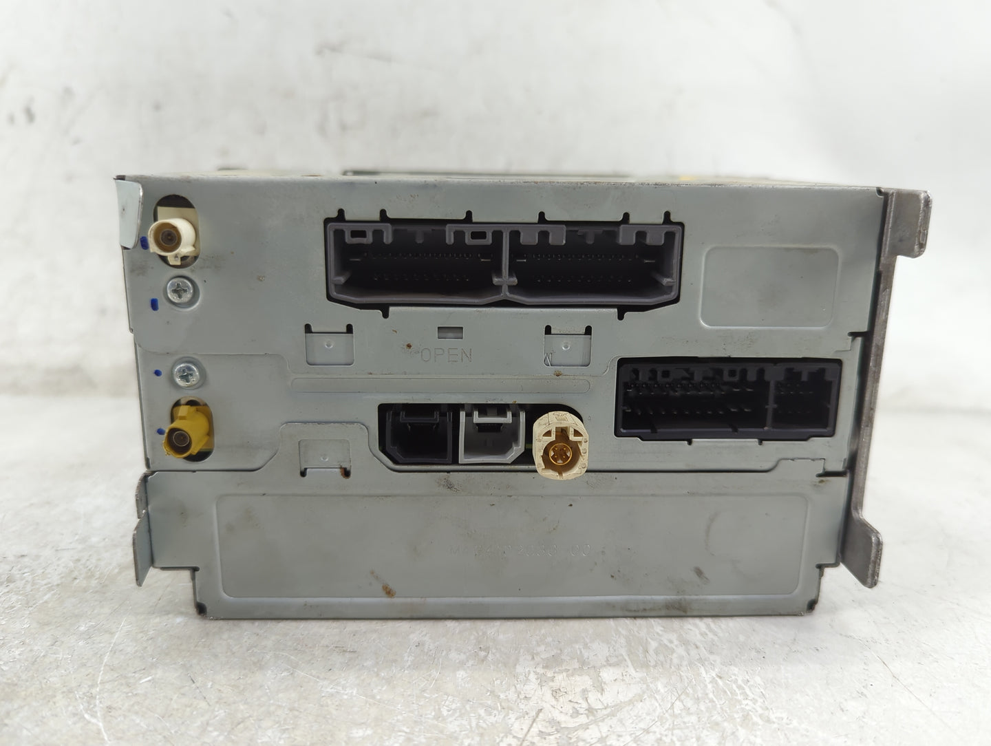 2012 Dodge Charger Radio AM FM Cd Player Receiver Replacement P/N:5091134AH Fits Fits 2013 2014 OEM Used Auto Parts - Oemuse