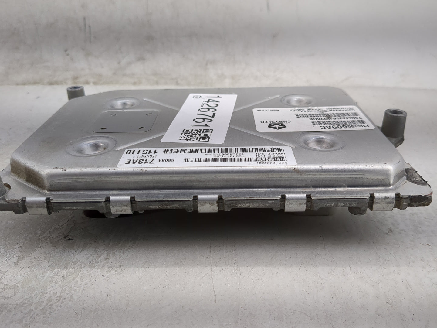 2012 Dodge Charger PCM Engine Control Computer ECU ECM PCU OEM P/N:P05150609AC Fits OEM Used Auto Parts - Oemusedautoparts1.