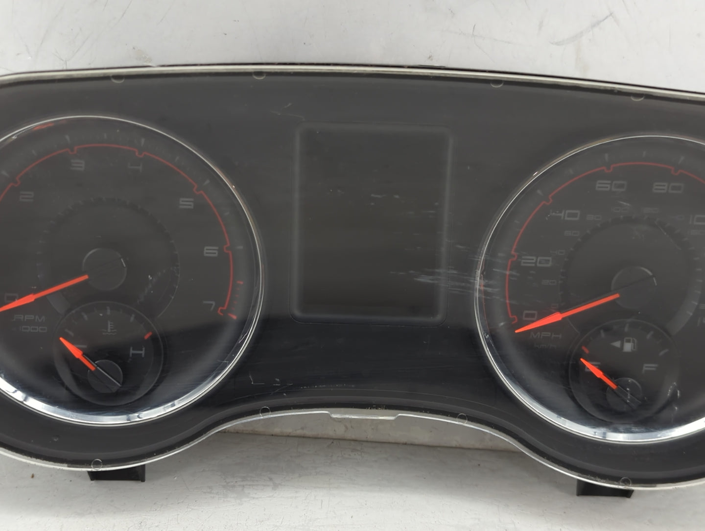 2012 Dodge Charger Instrument Cluster Speedometer Gauges P/N:P56046416AJ Fits OEM Used Auto Parts - Oemusedautoparts1.com