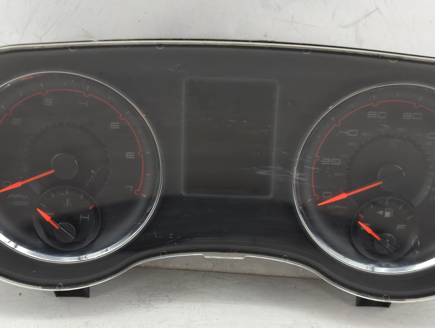 2012 Dodge Charger Instrument Cluster Speedometer Gauges P/N:P56046416AJ Fits OEM Used Auto Parts - Oemusedautoparts1.com