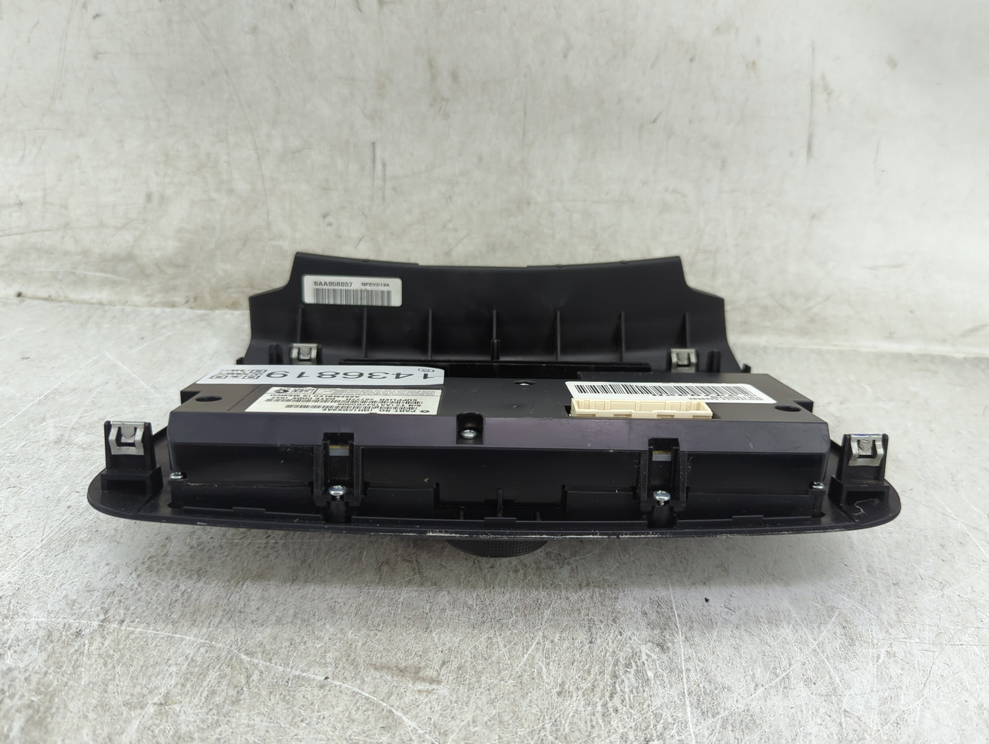 2012 Dodge Charger Climate Control Module Temperature AC/Heater Replacement P/N:10H112DX9AE P55111872AH Fits OEM Used Auto P