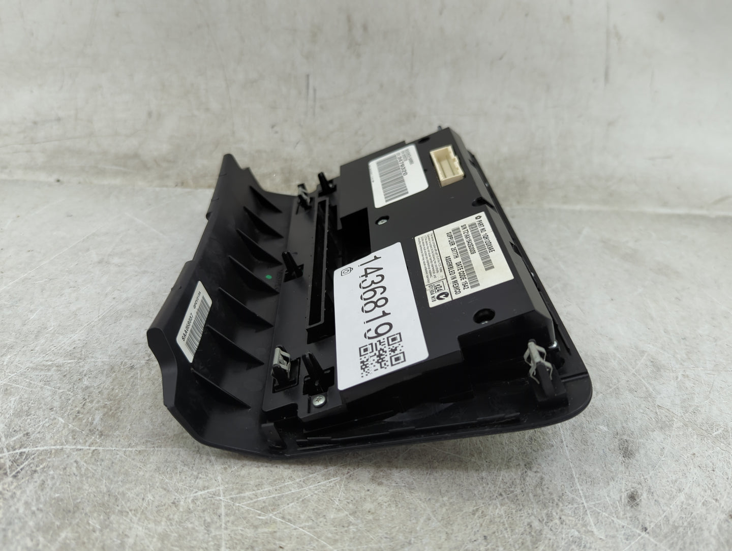 2012 Dodge Charger Climate Control Module Temperature AC/Heater Replacement P/N:10H112DX9AE P55111872AH Fits OEM Used Auto P