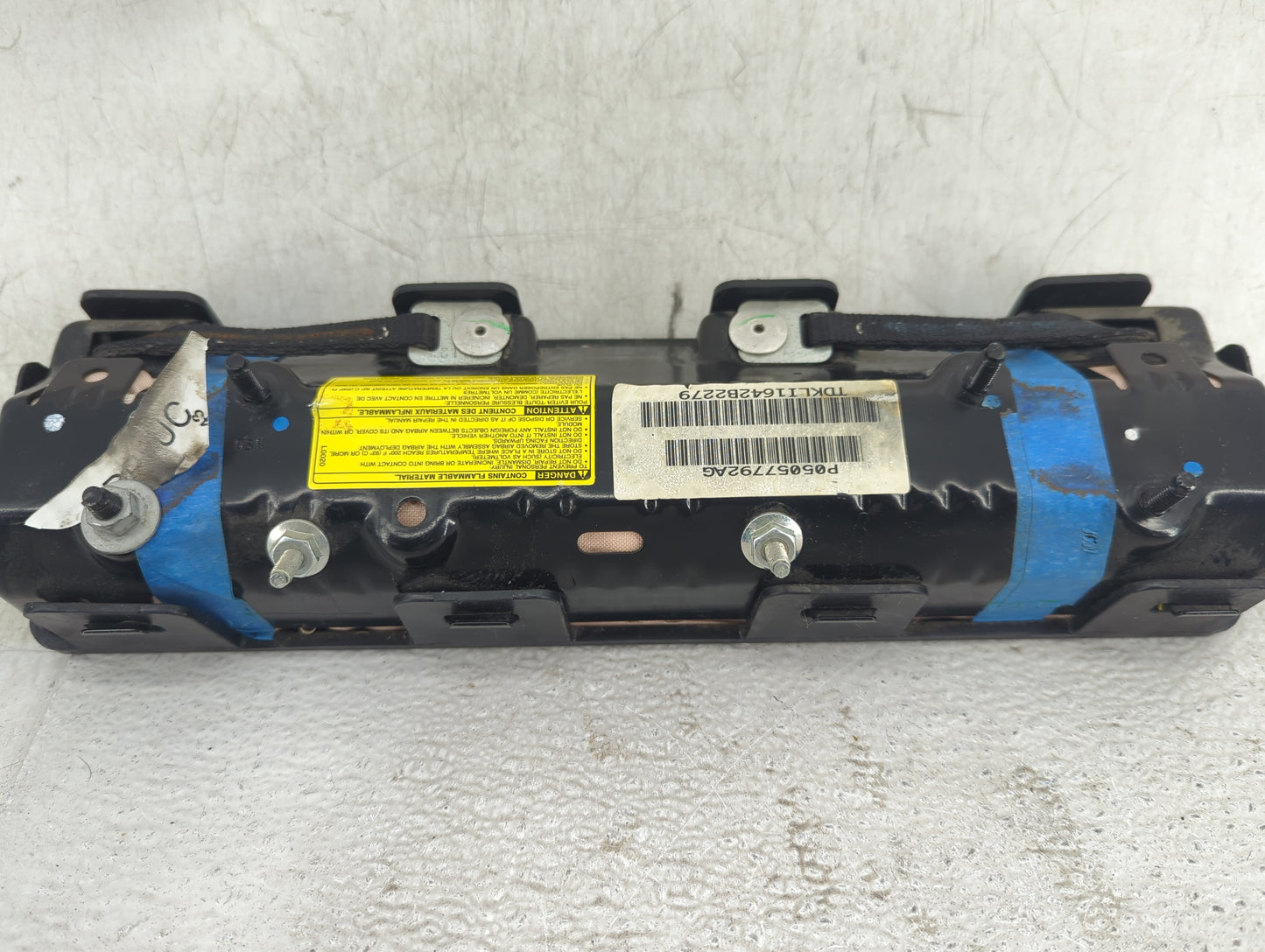 2012 Dodge Charger Air Bag Driver Left Knee OEM P/N:P05057792AG TDKL11642B2279 Fits OEM Used Auto Parts - Oemusedautoparts1.