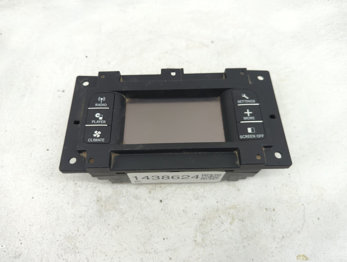 2011-2014 Dodge Charger Information Radio Display Screen 1438624 - Oemusedautoparts1.com