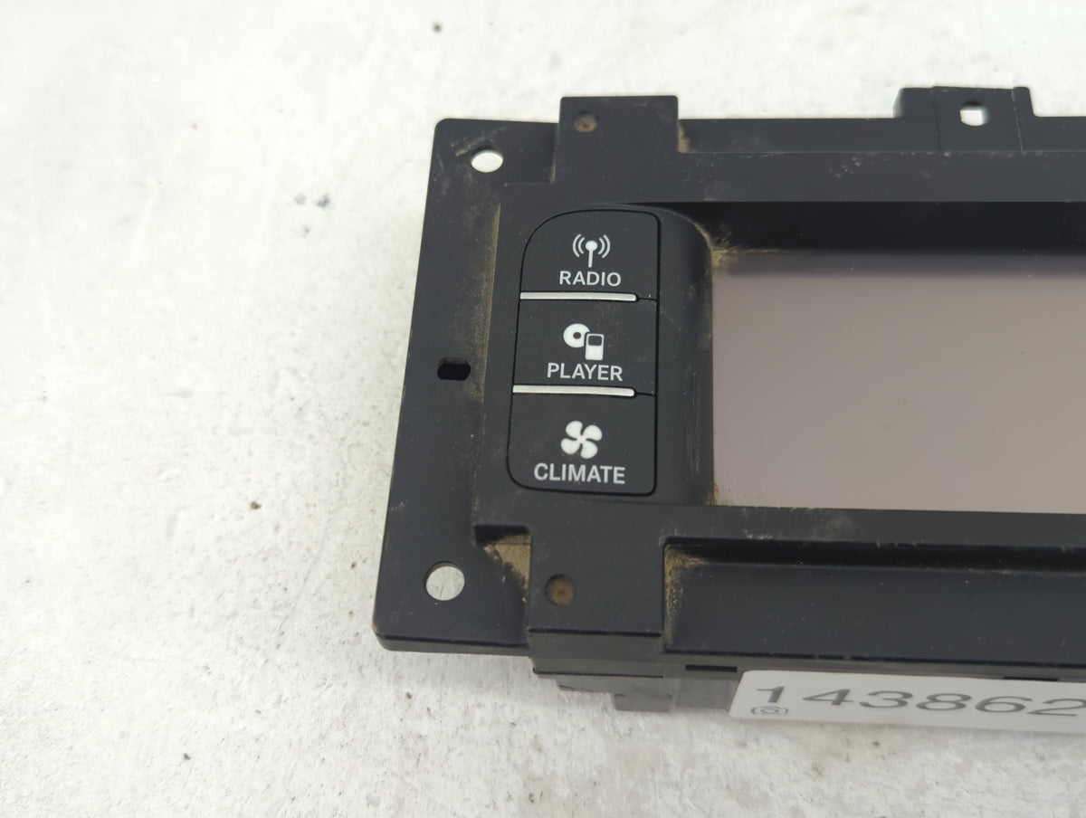 2011-2014 Dodge Charger Information Radio Display Screen 1438624 - Oemusedautoparts1.com