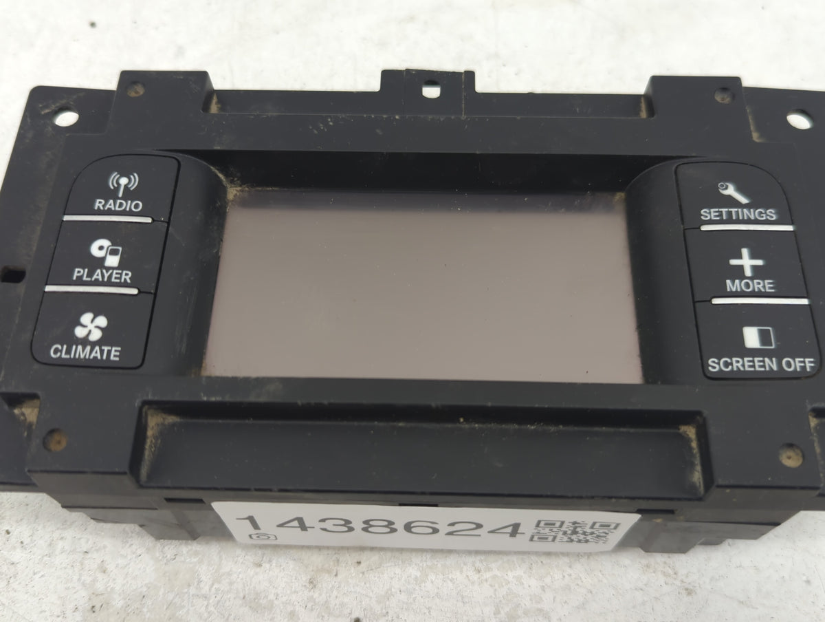 2011-2014 Dodge Charger Information Radio Display Screen 1438624 - Oemusedautoparts1.com