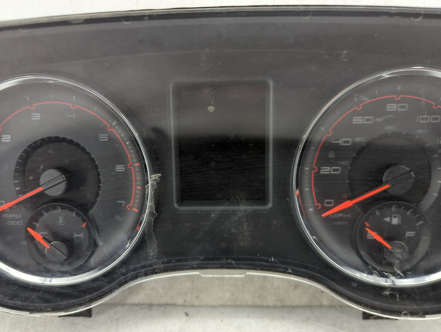 2012 Dodge Charger Instrument Cluster Speedometer Gauges P/N:P56046414AH TB6QI274119665, A2C32872402 Fits OEM Used Auto Part