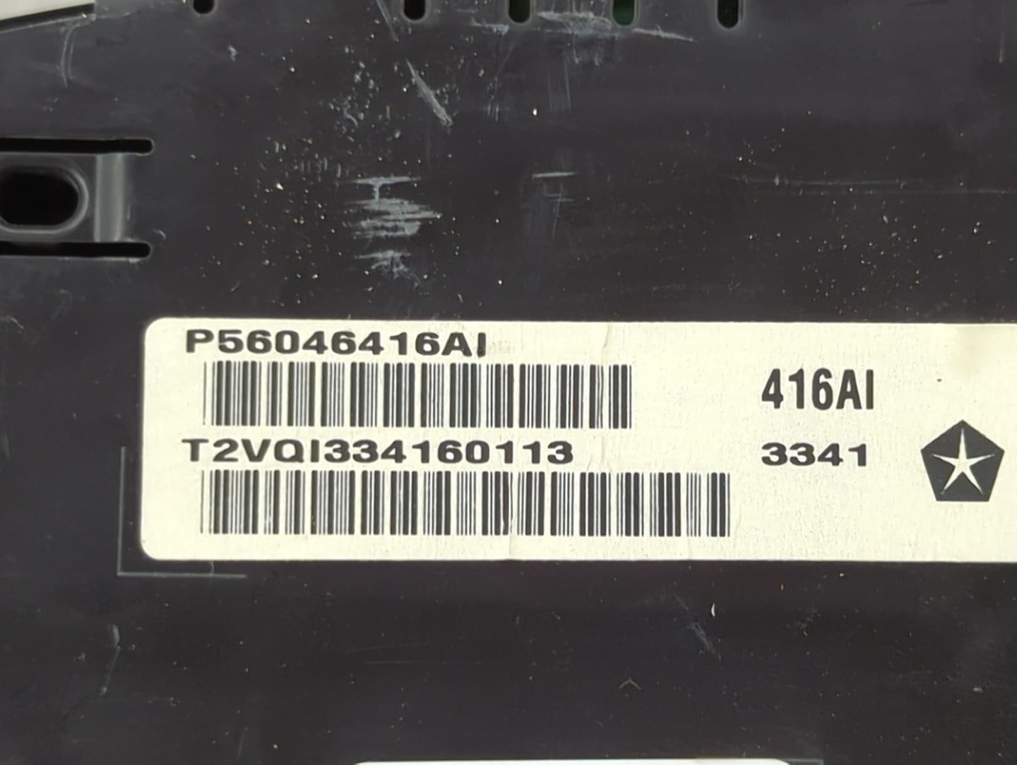 2012 Dodge Charger Instrument Cluster Speedometer Gauges P/N:P56046416AI A2C32872103 Miles: Fits OEM Used Auto Parts - Oemus