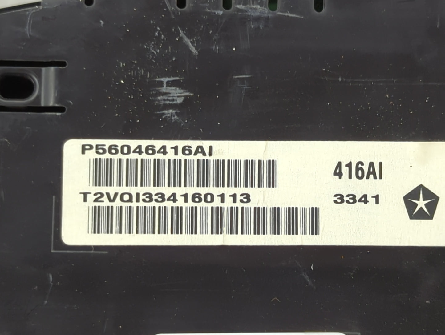 2012 Dodge Charger Instrument Cluster Speedometer Gauges P/N:P56046416AI A2C32872103 Miles: Fits OEM Used Auto Parts - Oemus