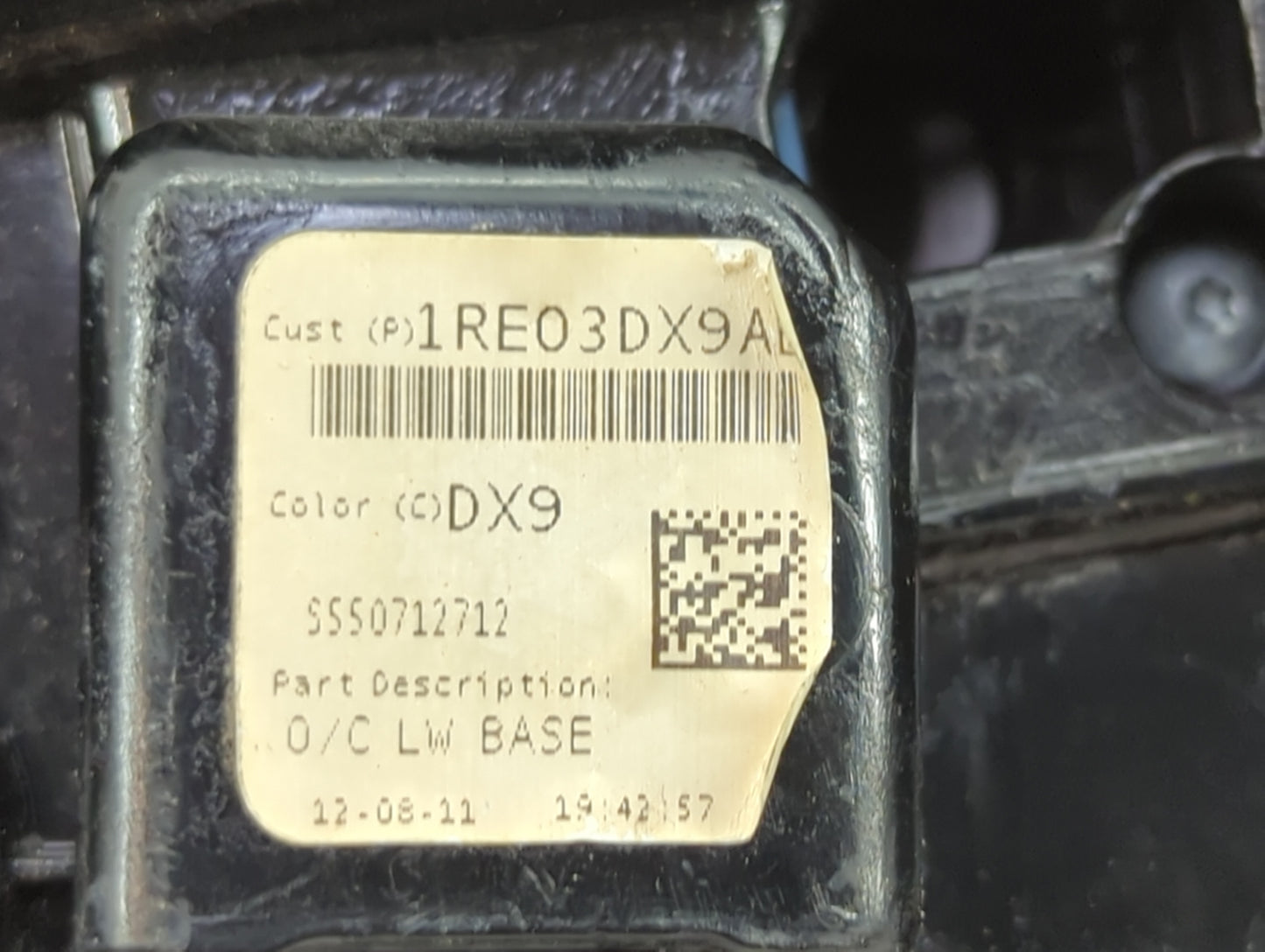 2011-2014 Dodge Charger Overhead Roof Console 1465819 - Oemusedautoparts1.com